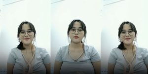 น้องแว่นนมสะบึมใหญ่แน่น